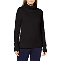 MERAKI Jersey de Algodón con Cuello Cisne Mujer